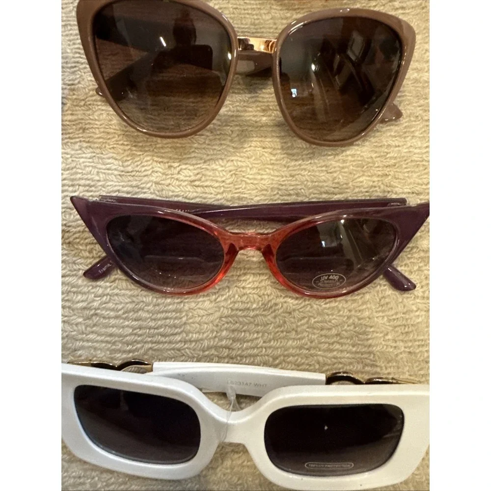 Wholesale Lot 10 Pairs NEW Exclusive Women's Sunglasses - Limited Supply HOT